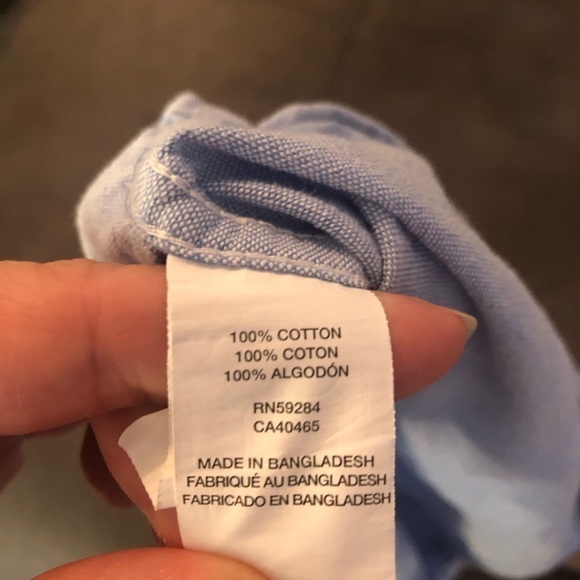 Light Blue Children’s Place Dress Shirt - Picture 4 of 5